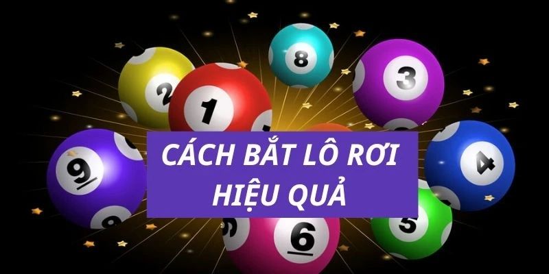 cách bắt lô rơi